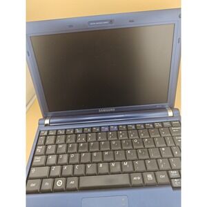 Samsung NC10 Netbook Blue Laptop AS IS No Charger Untested Parts Repair